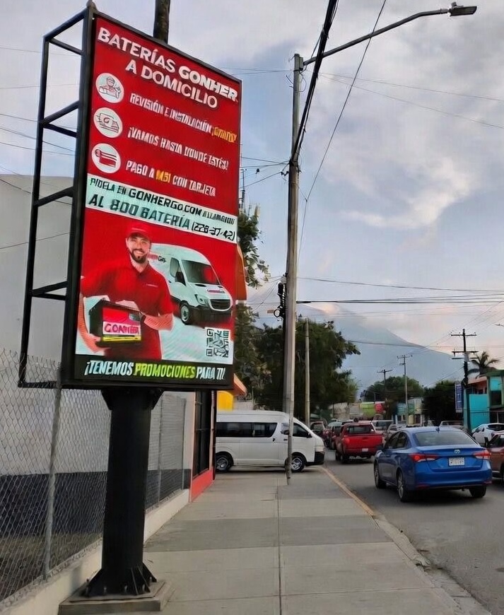 Guadalupe billboard